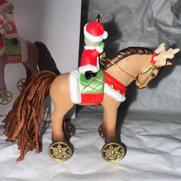 A PONY FOR CHRISTMAS, 2024 Hallmark Keepsake Ornament, 27th in Series, NEW - Picture 3 of 7